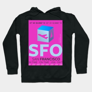 SFO sticker design P Hoodie